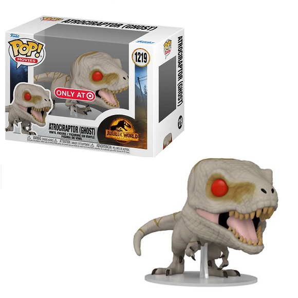 Atrociraptor Ghost #1219 Jurassic World Funko Pop