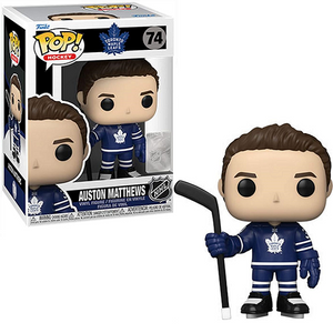 Auston Matthews #74 - Maple Leafs Funko Pop! Hockey [Home Uniform]