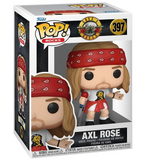 Axl Rose 1992 #397 Guns N Roses Funko Pop Rocks inside the box.