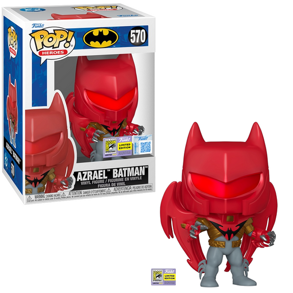 Azrael Batman #570 SDCC Funko Pop! in box and out of box