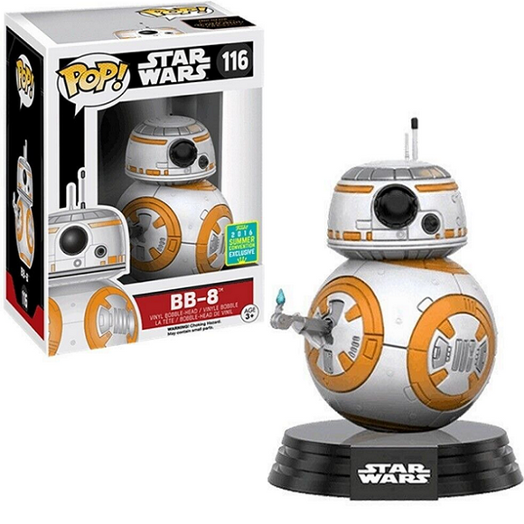 BB-8 #116 - The Force Awakens Funko Pop! [2016 Summer Covention Exclusive]