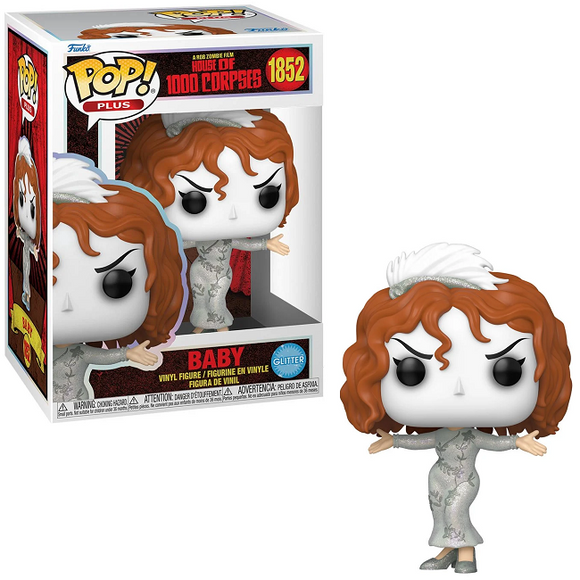 Baby Glitter #1852 - House of 1000 Corpses Funko Pop Plus! [Glitter] in box and out of box glam shot