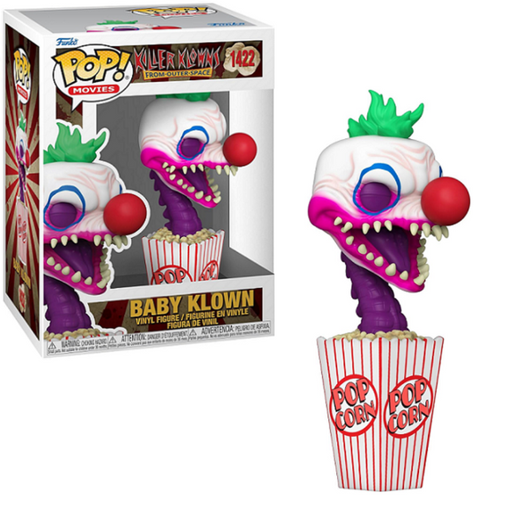 Baby Klown #1422 Killer Klowns From Outer Space Funko Pop in box and out of box