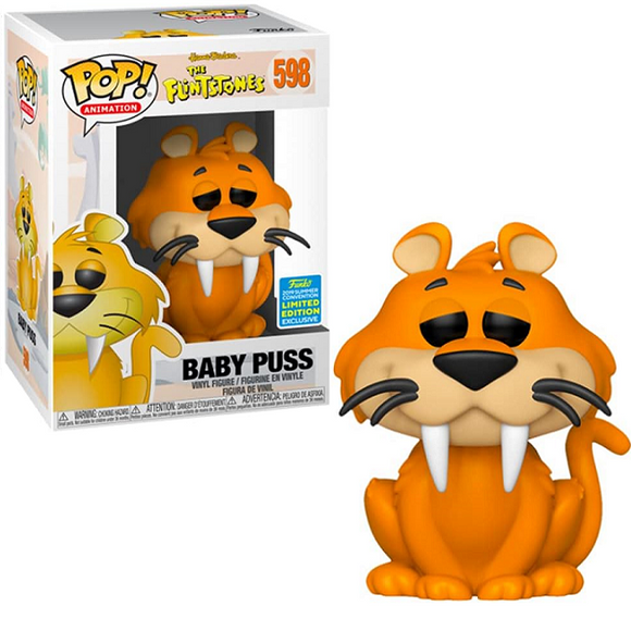 Baby Puss #598 - The Flintstones Funko Pop! Animation [2019 Summer Convention Exclusive]