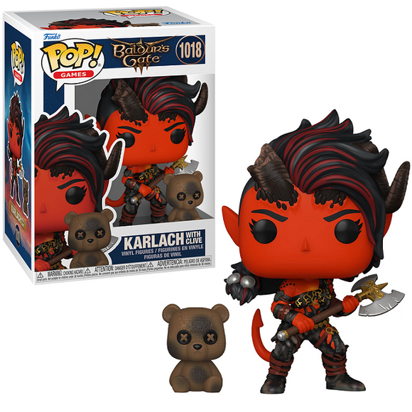 Karlach with Clive #1018 - Baldur's Gate 3 Funko Pop! Games