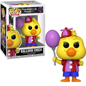 Balloon Chica #910 - Five Nights At Freddys Funko Pop! Games