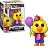 Balloon Chica #910 Five Nights at Freddys FNAF Funko Pop Games figure in box and out of box
