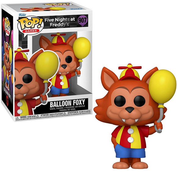 Balloon Foxy #907 - Five Nights At Freddys Funko Pop! Games