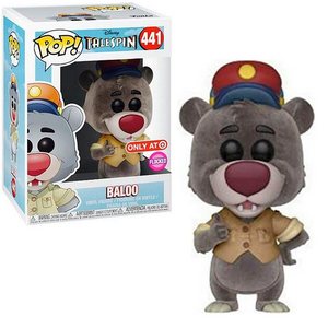 Baloo #441 - TaleSpin Funko Pop! [Flocked Target Exclusive]