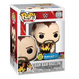 Bam Bam Bigelow WWE Funko Pop #119 Glow in the Dark in box  