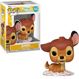 Bambi Funko Pop #1433 displayed both inside the box and out of the box