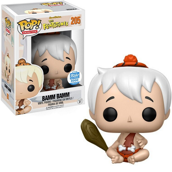 Bamm Bamm #205 - The Flintstones Funko Pop! Animation [Funko Limted 8000 Exclusive]