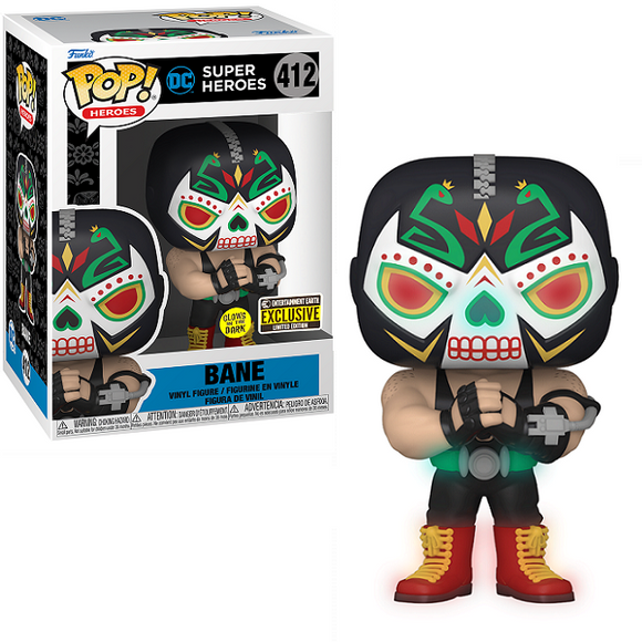 Bane #412 - DC Super Heroes Funko Pop! Heroes [Gitd EE Exclusive]