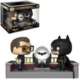 Batman and Commissioner Gordon #291 Batman 80th Funko Pop Movie Moments in box and out of box