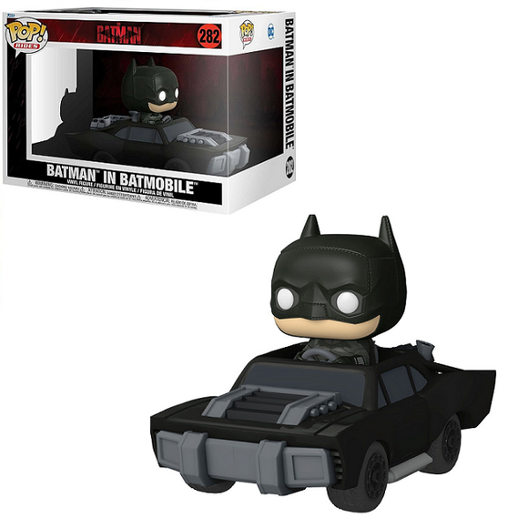 Batman In Batmobile #282 - The Batman Funko Pop! Rides