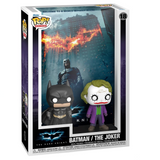 Batman and The Joker Funko Pop Movie Posters #18 displayed inside the protective display case
