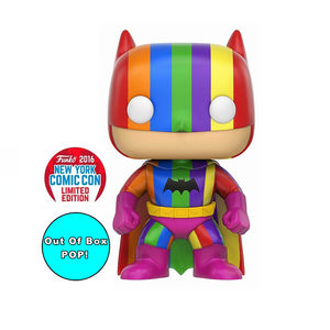 Batman #01 [OOB] - DC Super Heroes Funko Pop! Heroes [Rainbow 2016 NYCC Exclusive]