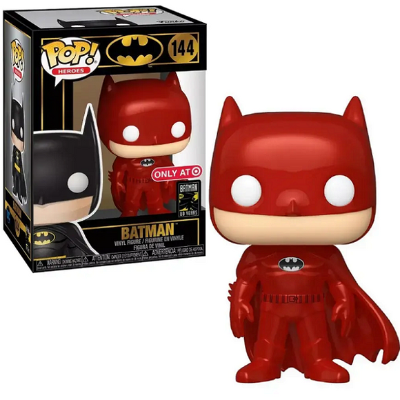 Batman #144 - Batman Funko Pop! Heroes [Red Metallic Target Exclusive]