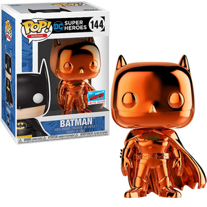 Batman #144  - DC Super Heroes Funko Pop! Heroes [Orange Chrome NYCC 2018 Limited Edition]