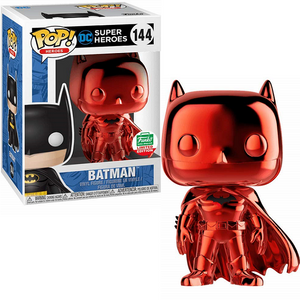 Batman #144 - DC Super Heroes Funko Pop! Heroes [Red Chrome Funko Shop Exclusive]