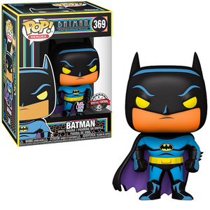 Batman #369 - Batman The Animated Series Funko Pop! [Black Light Special Edition]