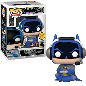 Batman [Gamer] #294 - Batman 80th Funko Pop! Heroes  [GameStop Exclusive Chase Version]