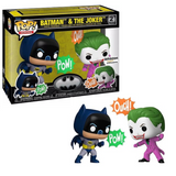 Batman and The Joker DC Comics Funko Pop! 2 Pack in box and out of box