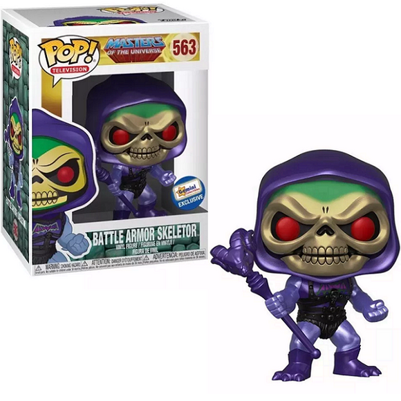 Battle Armor Skeletor #563 - Masters Of The Universe Funko Pop! TV [Gemini Collectibles Exclusive]