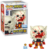 Battle Beast #54 Bloody Chase Invincible Funko Pop figure in box and out of box