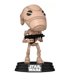 Battle Droid Funko Pop Star Wars #703 displayed out of box
