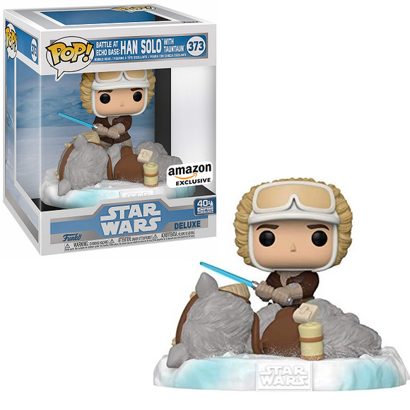 Battle at Echo Base Han Solo and Taun Taun #373 - Star Wars Funko Pop! [Amazon Exclusive]