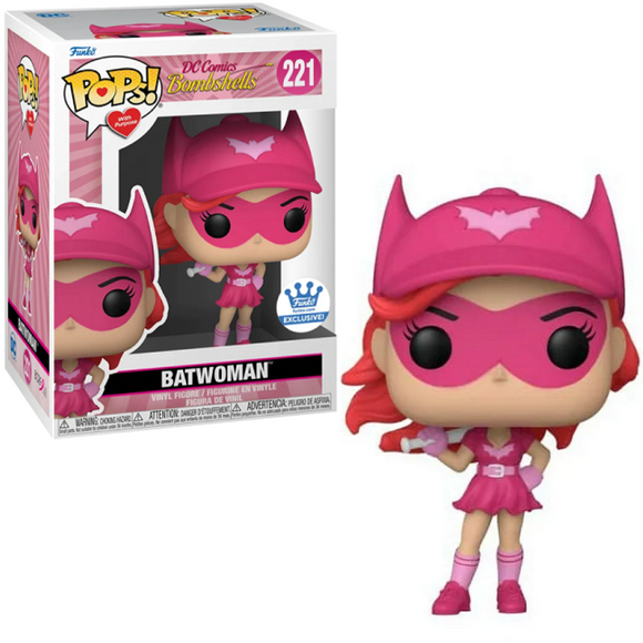 Batwoman #221 DC Bombshells Funko Pop With Purpose in box and out of box