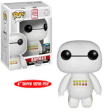 Baymax #111 Funko Pop shown in-box and out-of-box, front view
