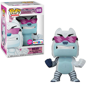 Bear #608 - Teen Titans Go! Funko Pop! TV [Flocked Toys R Us Exclusive]