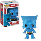 Beast #21 Funko Pop! shown in box and out of box, front view