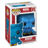 Beast #21 Funko Pop! displayed inside the box, front view