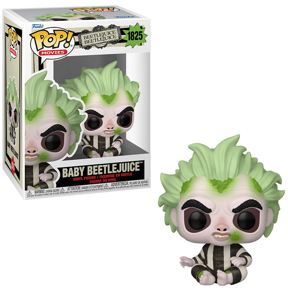 Baby Beetlejuice #1825 Beetlejuice 2 Funko Pop in box and out of box