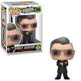 Wolf Jackson #1826 Beetlejuice 2 Gitd Funko Pop in box and out of box