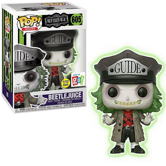 Beetlejuice #605 – Beetlejuice Funko Pop! Movies [Gitd Go! Exclusive]