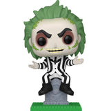 Beetlejuice on Tombstone #1757 Beetlejuice Funko Pop Plus figure out of box glam shot
