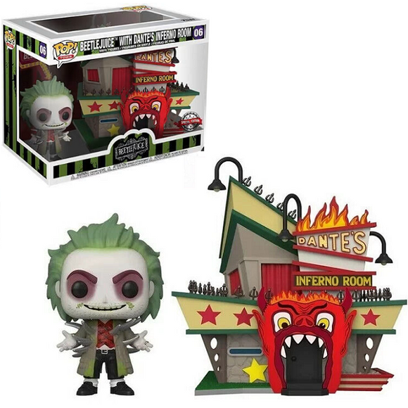 Beetlejuice with Dantes Inferno Room #06 - Beetlejuice Funko Pop! Town [Special Edition]