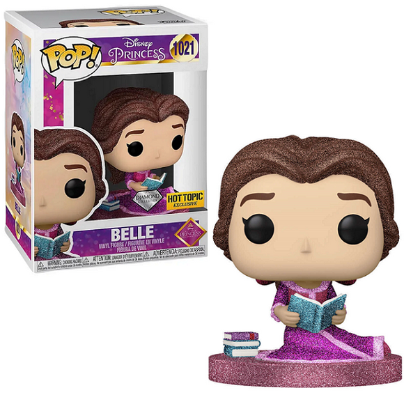 Belle #1021 - Disney Princess Funko Pop! [Diamond Hot Topic Exclusive]