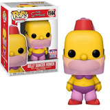 Belly Dancer Homer #1144 The Simpsons 2021 Summer Exclusive Funko Pop figure in box and out of box wearing dancer outfit with fez and veil
