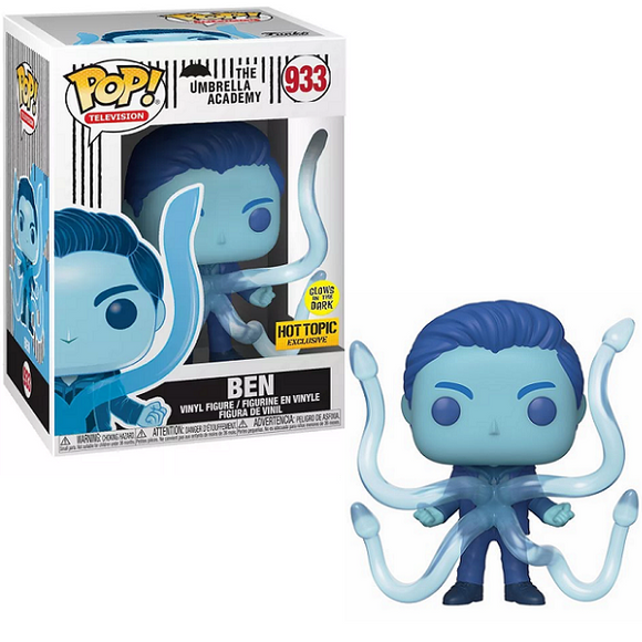 Ben #933 - The Umbrella Academy Funko Pop! TV [GITD Hot Topic Exclusive]