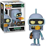 Bender #1757 Futurama Funko Pop Glow in the Dark Chase in and out of box