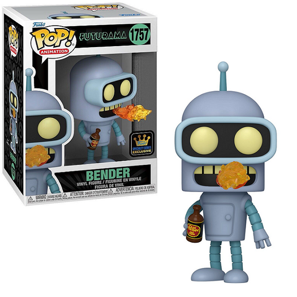 Bender #1757 - Futurama Funko Pop! TV [Speciality Series Exclusive]