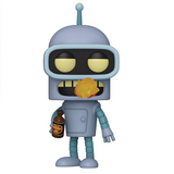 Bender #1757 Futurama Funko Pop Glow in the Dark figure unboxed