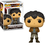 Bertholdt Hoover #1167 Attack on Titan Funko Pop figure in box and out of box