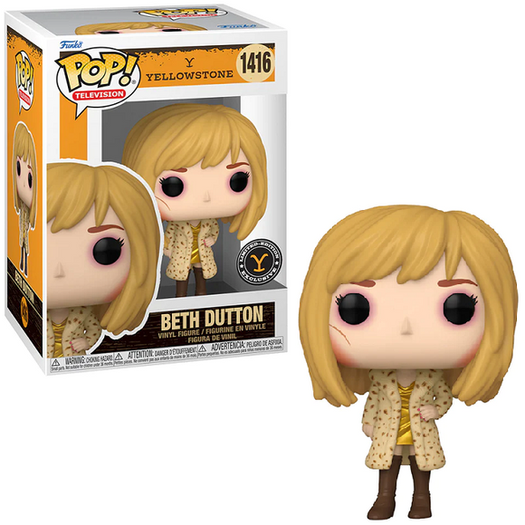 Beth Dutton #1416 Yellowstone Metallic Funko Pop Vinyl Figure