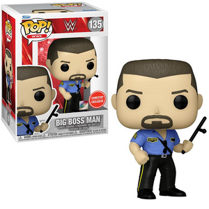 Big Boss Man #135 - Wrestling Funko Pop WWE [GameStop Exclusive]